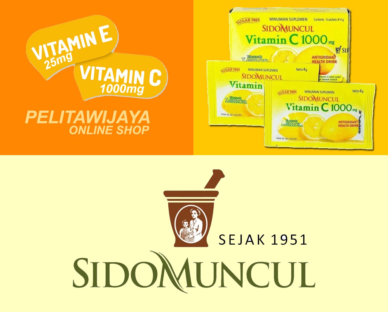 Kesehatan Vitamin C Sidomuncul