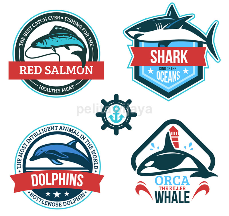 Stiker Stiker Emblem Mancing Mania Fishing